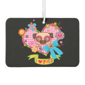 Ich Liebe Möpsen! Car Freshener Autolufterfrischer (Rückseite)