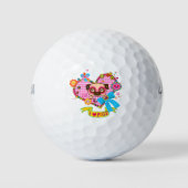 Ich Liebe Möpsen! Golfplätze Golfball (Vorderseite)