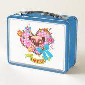 Ich Liebe Möpsen! Lunchbox (Rückseite)