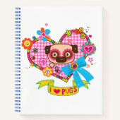 Ich Liebe Möpsen! Notizbuch (Vorderseite)