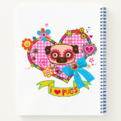 Ich Liebe Möpsen! Notizbuch (Rückseite)