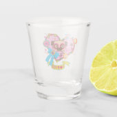 Ich Liebe Möpsen! Schnapsglas (Rückseite)