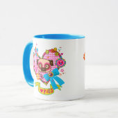 Ich Liebe Möpsen! Tasse (Vorderseite Links)