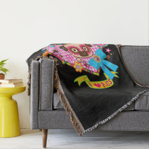 Ich Liebe Möpsen! Throw Decke