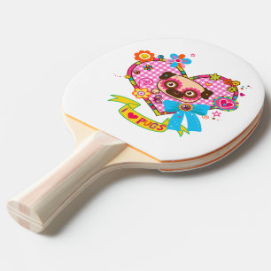 Ich Liebe Möpsen! Tischtennisschläger Tischtennis Schläger