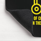 Ich Liebe morgens den Geruch von Kuh kackend Mousepad (Ecke)