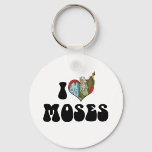 Ich liebe Moses Schlüsselanhänger