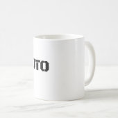 Ich liebe Moto Motorrad Kaffeetasse (VorderseiteRechts)