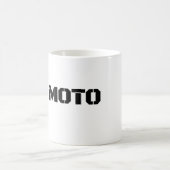 Ich liebe Moto Motorrad Kaffeetasse (Mittel)