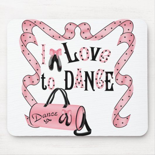 Ich Liebe, Mousepad zu tanzen (Vorne)