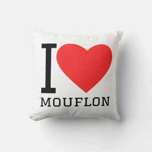 Ich liebe Mufflons Kissen