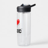 Ich liebe Musik, beliebt Design Trinkflasche (Links)