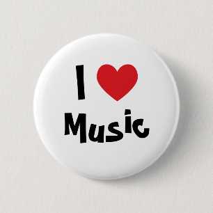 Ich liebe Musik Button