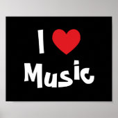 Ich liebe Musik Poster (Vorne)