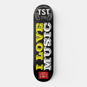 ICH LIEBE MUSIK Skateboard