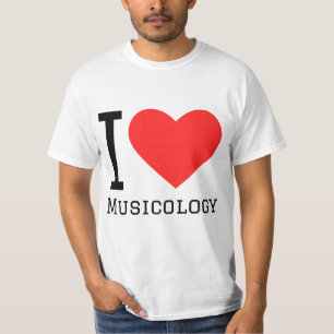 Ich liebe Musikwissenschaft T-Shirt