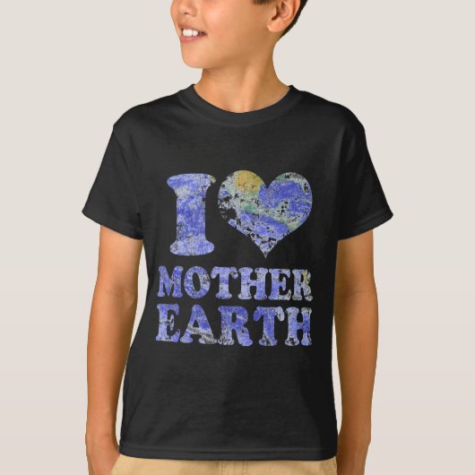 Ich liebe Mutter Erde T-Shirt (Vorderseite)