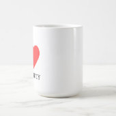Ich liebe Mutterschaft Kaffeetasse (Mittel)