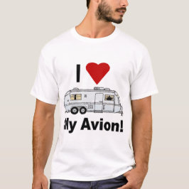 Ich liebe My Avion-fullrig T-Shirt