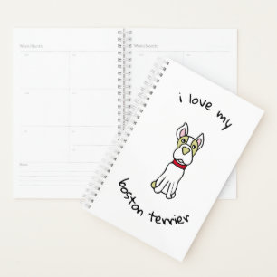 Ich Liebe My Boston Terrier Planer