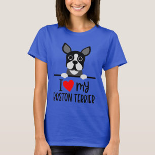 Ich Liebe My Boston Terrier T-Shirt