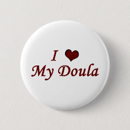 Ich Liebe My Doula Button