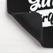 Ich Liebe My Ginger Redhead Kleeblatt St Patricks Mousepad (Ecke)