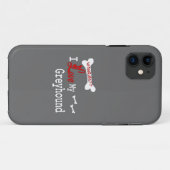 Ich Liebe My Greyhound Case-Mate iPhone Hülle (Rückseite (Horizontal))