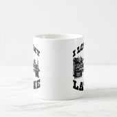 Ich Liebe My Lathe (wie in Kuba-Zorn gesehen) Kaffeetasse (Mittel)