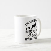 Ich Liebe My Rottweiler Kaffeetasse (VorderseiteRechts)