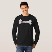 Ich Liebe My Rottweiler T-Shirt (Vorne ganz)