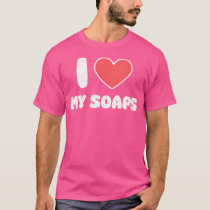 Ich Liebe My Soaps Soap Operas Telenovelas T-Shirt