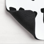 Ich Liebe My Twin Mousepad (Ecke)
