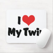 Ich Liebe My Twin Mousepad (Mit Mouse)