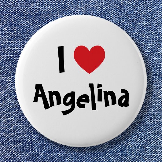 Ich liebe Namen Button