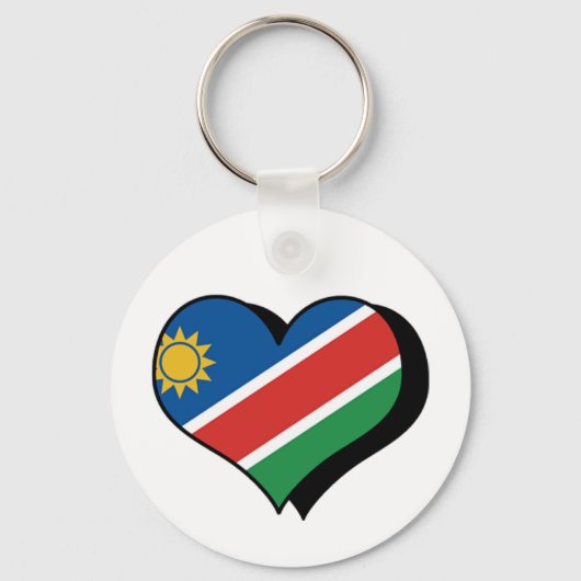 Ich liebe Namibia Schlüsselanhänger (Vorderseite)