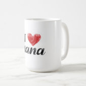 Ich liebe Nana  Kaffeetasse (VorderseiteRechts)