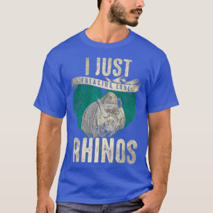 Ich liebe Nashörner T-Shirt