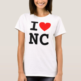 Ich liebe NC-Shirt T-Shirt