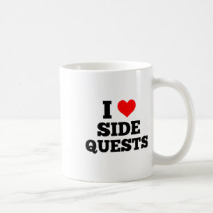 Ich liebe Nebenquests - Sidequesting Edm Rave Game Kaffeetasse