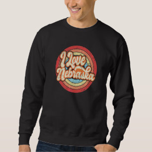 Ich liebe Nebraska   Sweatshirt
