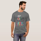 Ich Liebe nenne man Granny Sonnenblume T-Shirt (Vorne ganz)