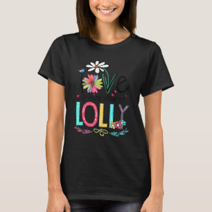 Ich Liebe nennt man Lolly Daisy Blume T-Shirt