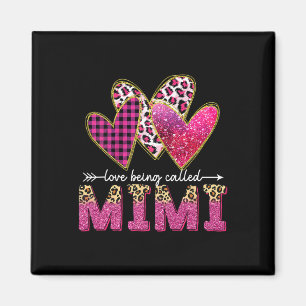 Ich Liebe nennt man Mimi Oma Valentine Mütter Magnet