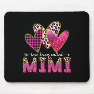 Ich Liebe nennt man Mimi Oma Valentine Mütter Mousepad