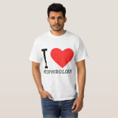 Ich liebe Nephrologie T-Shirt (Vorne ganz)
