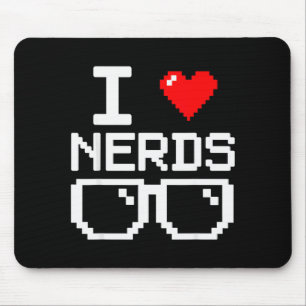 Ich liebe Nerds Ich liebe Nerds für Wissenschaftsb Mousepad
