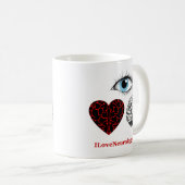 Ich Liebe Neurologie Tasse! Kaffeetasse (VorderseiteRechts)