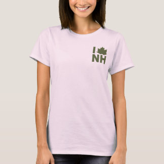 Ich Liebe New Hampshire Womans Bio T - Shirt