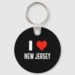 Ich liebe New Jersey - Herz - Reise Urlaub Andenke Schlüsselanhänger